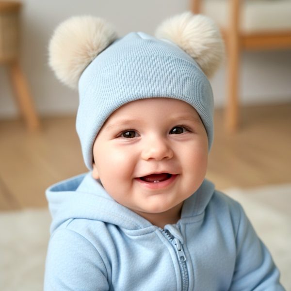 کلاه تریکو نخ پنبه کبریتی پاییزه اسپرت