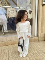 ست شومیز شلوار دخترانه شاپرک