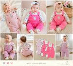 ست دوتیکه بیلر و بادی دخترانه به همراه جوراب - Image 9