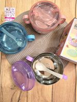 ظرف غذای کودک استیل دو دسته - Image 2