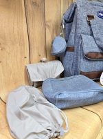 ساک و کیف کوله‌ ای نوزاد چیکو طرح چرم - Image 5