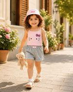 بلوز شلوارک دخترانه - Image 10